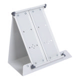 Tarifold Tischständer mit Halter montiert, DIN A5, mit Seitenstützen, für 20 Sichttafeln