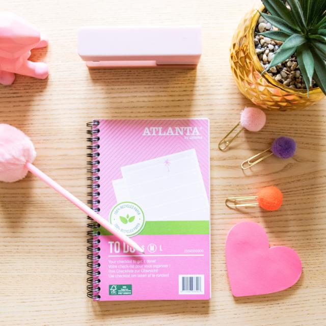 Atlanta Things To Do 'Tropical', Medium, 100% Recyclingpapier, FSC®