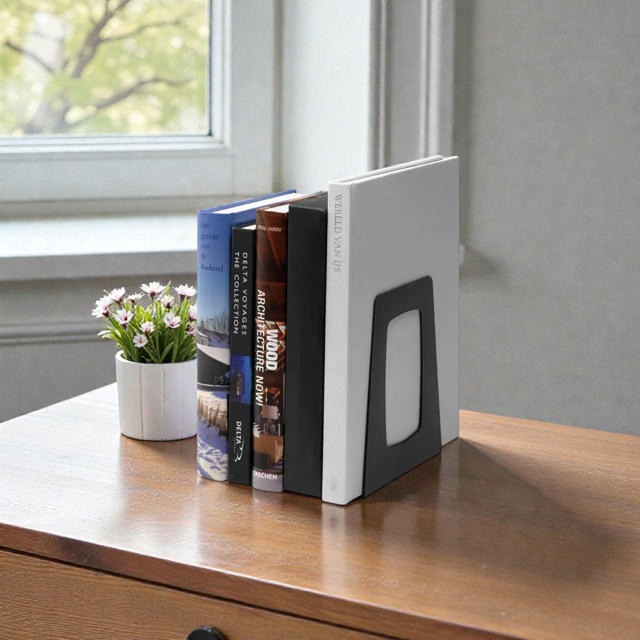 Re-Solution Buchstützen, 100% recycelt, Blauer Engel