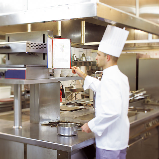 Tarifold Food Wandsichttafelsystem, DIN A4, 5 Sichttafeln