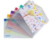 Klettverschlusstasche Color Collection, DIN A6, Quer