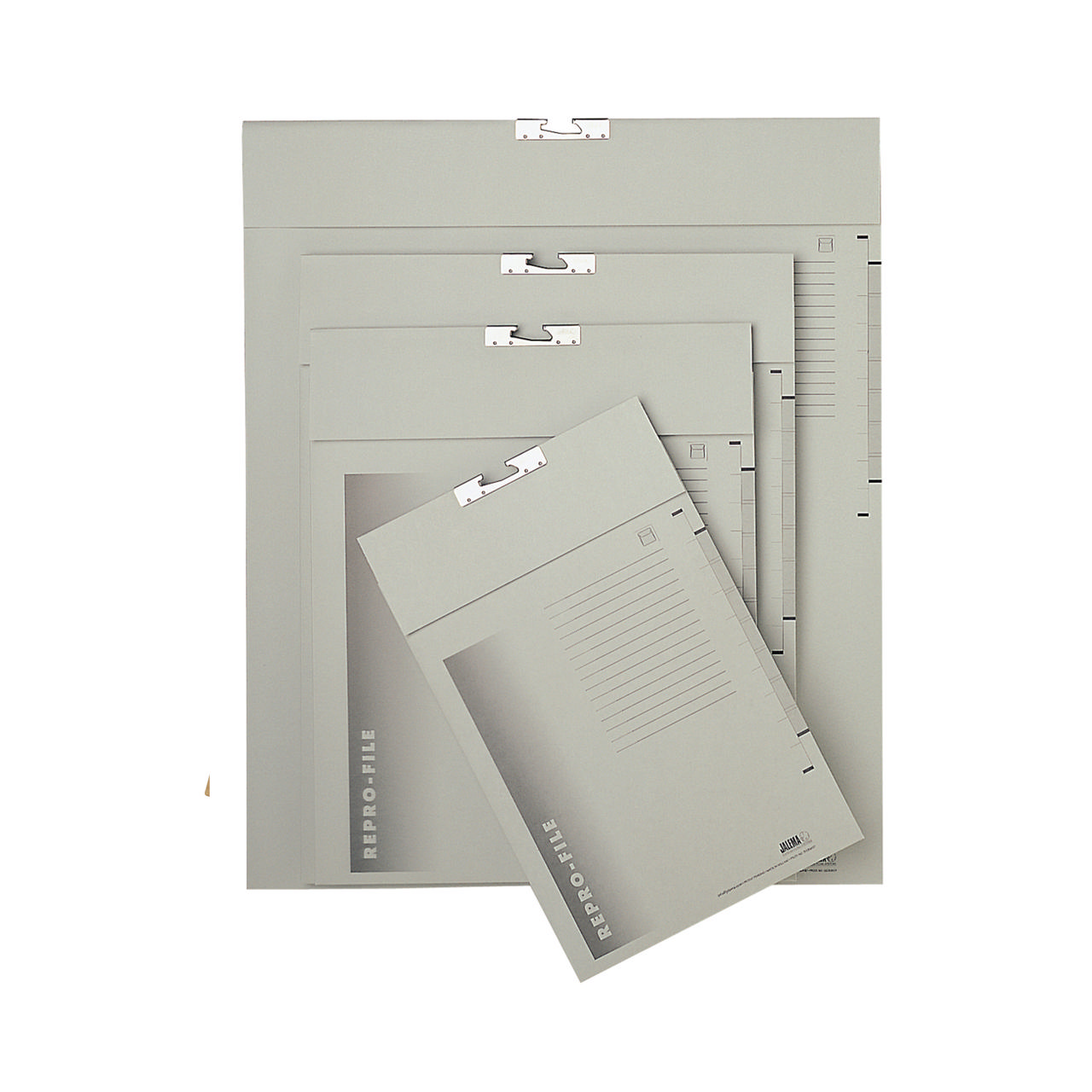 Repro-file, 2 Fächern, 550 x 650 mm, Grau