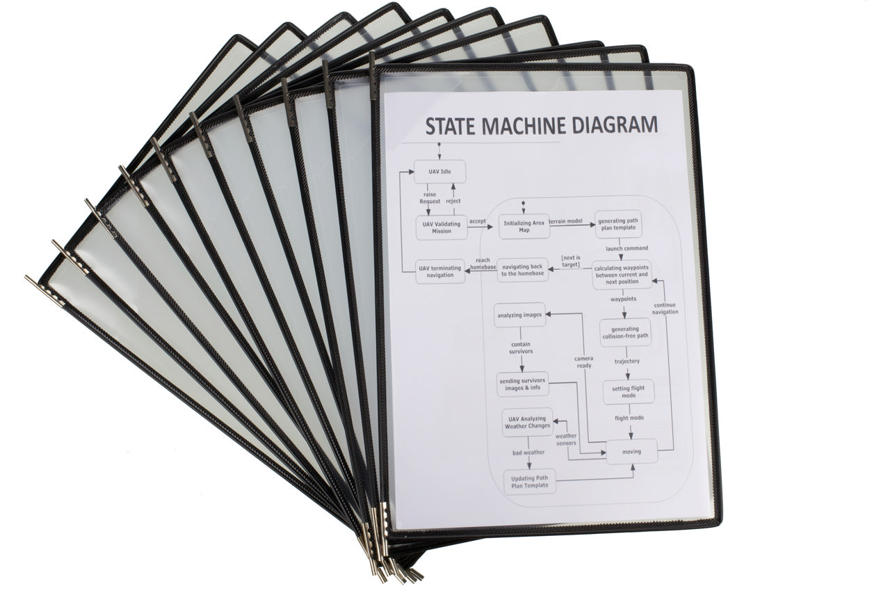 Tarifold Pro Easy Load Drehzapfensichttafel, DIN A4, PP