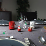 Personalisierbares Tischschild aus Acryl, rund