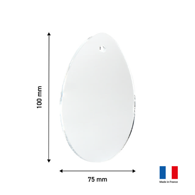 Individuell gestaltbares Acryl-Osterei