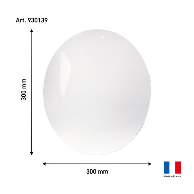 Individualisierbare Acrylscheibe L, 300 mm