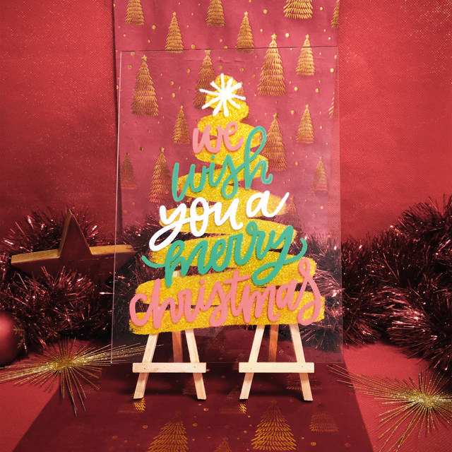 Individuell gestaltbares Acrylglasblatt A4