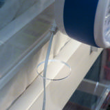 Hängende Acryl-Nachttischplatte, klein