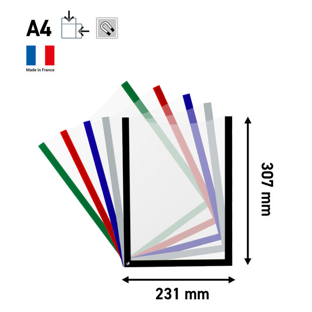 Magnetischer Dokumentenrahmen, A4
