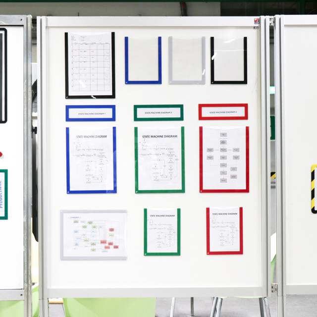 Magnetischer Dokumentenrahmen, A4