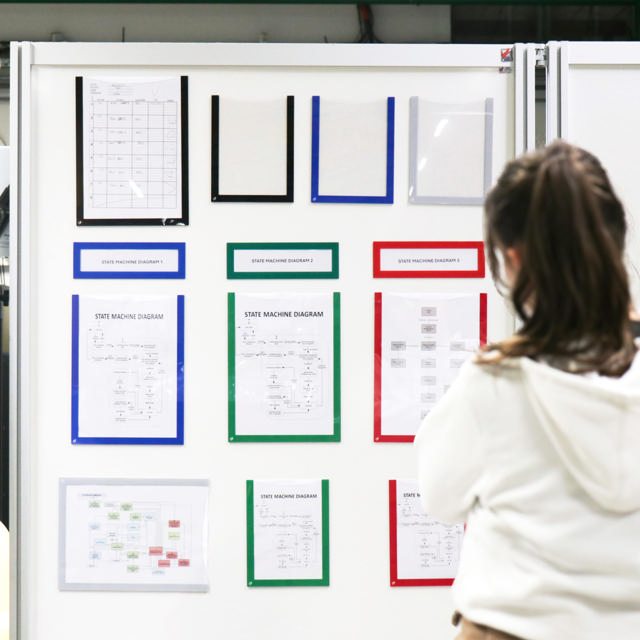 Magnetischer Dokumentenrahmen, A5