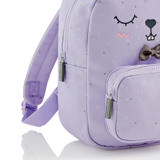 Mini Rucksack, Lila Kaninchen