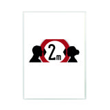 Selbstklebende Kennzeichnungstasche, repositionierbar, DIN A5, Öffnung auf der kurzen Seite