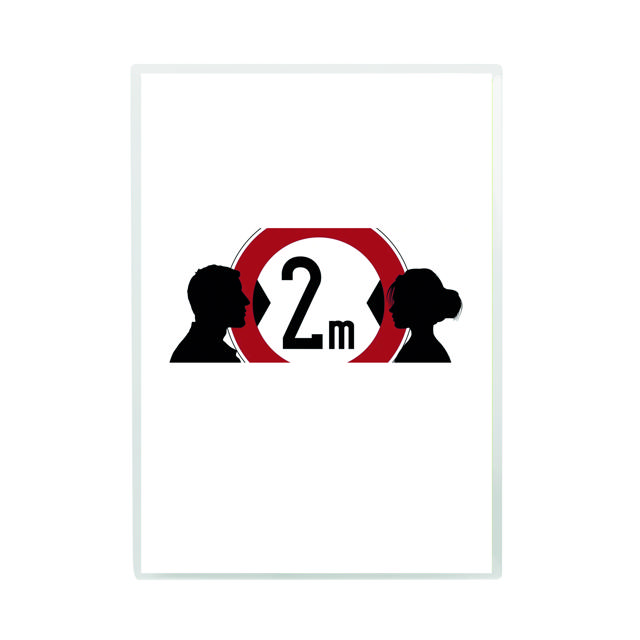 Selbstklebende Kennzeichnungstasche, repositionierbar, DIN A5, Öffnung auf der kurzen Seite