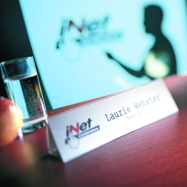 Tisch-Namensschild, 210 x 63 mm, mit Schildchen