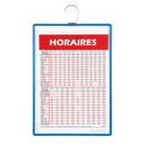 Tarifold Sichttafel mit Haken, DIN A5, hoch