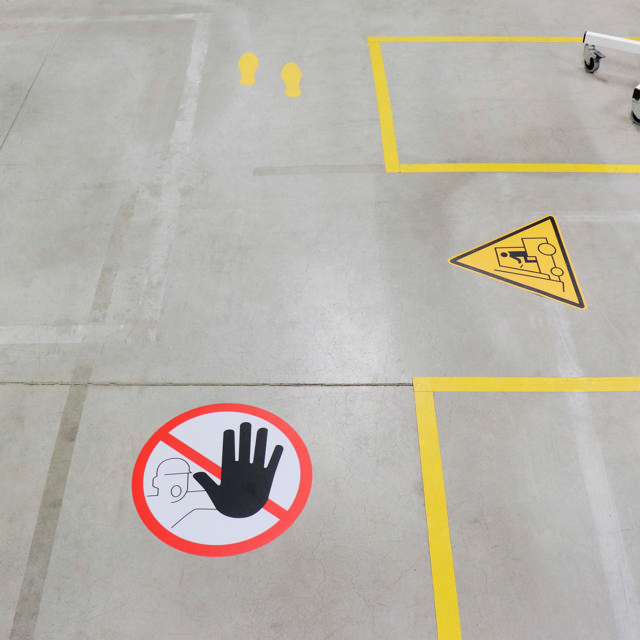 Sicherheitszeichen und Piktogramme